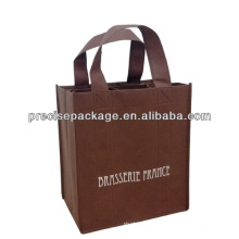 eco 6 nonwoven wine tote bag